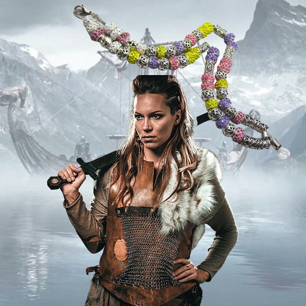 EASTER  VIKING CREMATION BULB PENDANT  RUNES LETTERS NECKLACE